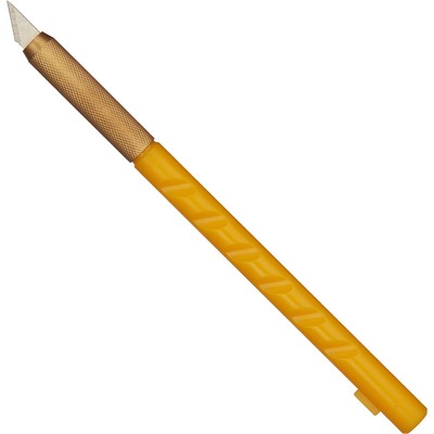 Нож канцелярский (скальпель)Attache Selection с пер.лезвием, цв.желтый