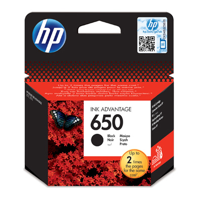 Картридж струйный HP 650 CZ101AE чер. для DJ Ink Advantage 2515/3515