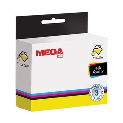 Картридж струйный ProMEGA Print T1304XL C13T13044010 жел. пов.емк. для Epson