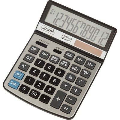 Калькулятор настольный Attache CA-1217C 12 раз. 120 шаг. регул. угол накл