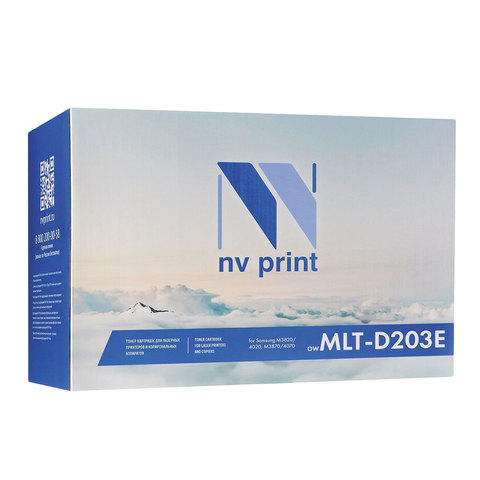 Картридж лазерный Samsung (MLT-D203E) M3820/3870/4020/4070, ресурс 10000 стр., NV Print, совместимый