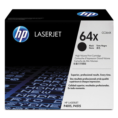 Картридж лазерный HP 64X CC364X чер. для LJ P4015/P4515