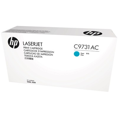 Картридж лазерный HP C9731AC гол. для CLJ 5500/5550