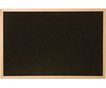 Меловая доска, размер 90х60 см, цвет покрытия черный
