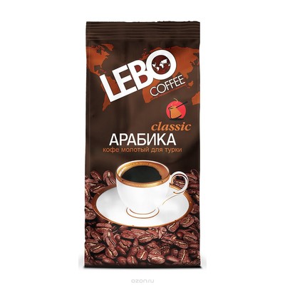 Кофе молотый LEBO Classic для турки 100г