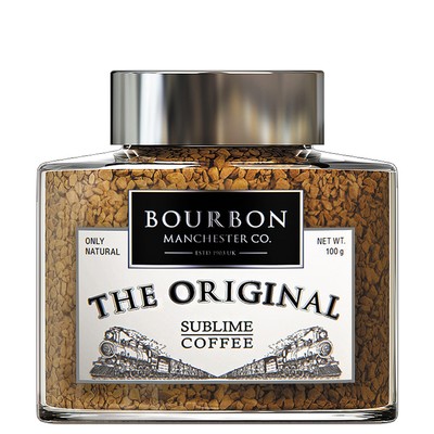 Кофе BOURBON THE ORIGINAL растворимый стеклянная банка, 100 г