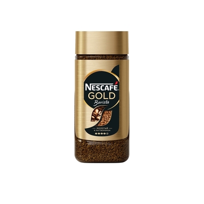 Кофе Nescafe Gold Barista Style раств.с молот.85г стекло