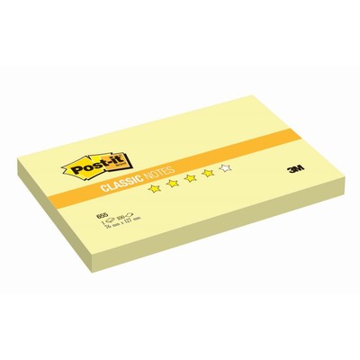 Блок-кубик Post-it 655 76х127 желт.,100л.