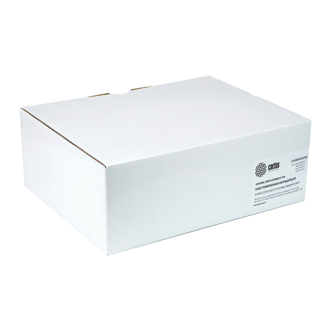 Картридж лазерный HP (CB540/CE320/CF210), комплект 4 шт., черный/голубой/пурпурный/желтый, Cactus, совместимый, CS-CB540/CE320