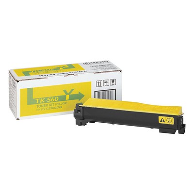 Тонер-картридж Kyocera TK-560Y жел. для FS-C5300DN/C5350D