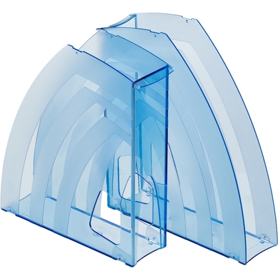 Вертикальный накопитель ATTACHE 70мм тонированный синий 2шт/упк