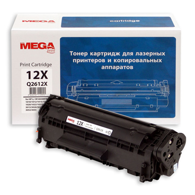 Картридж лазерный ProMEGA Print 12X Q2612X чер. пов.емк. для HP1012/1015