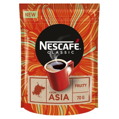 Кофе Nescafe Classic Asia раств., 70г