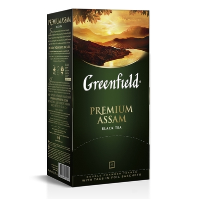 Чай Greenfield Premium Assam черный,25пак/уп 1019-15