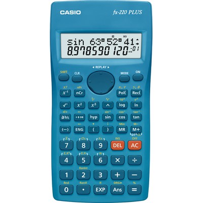 Калькулятор CASIO научный FX-220PLUS-S-EH,10+2 разряд.