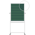 Школьная поворотно-передвижная доска, 75х100 см, одна сторона разлинована в лине ...