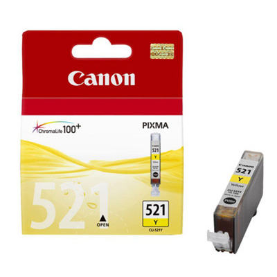 Картридж струйный Canon CLI-521Y (2936B004) жел. для PIXMA iP3600/4600