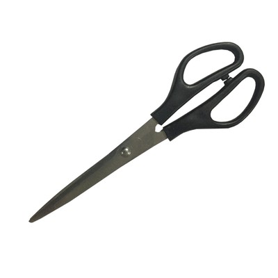 Ножницы NoName 160 мм,с пластиковыми эллиптическими ручками, цвет черный