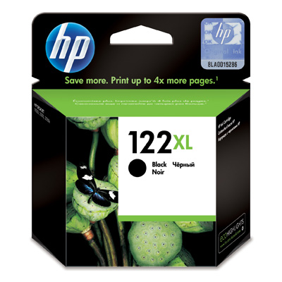 Картридж струйный HP 122XL CH563HE чер. пов.емк. для DJ 1050/2050