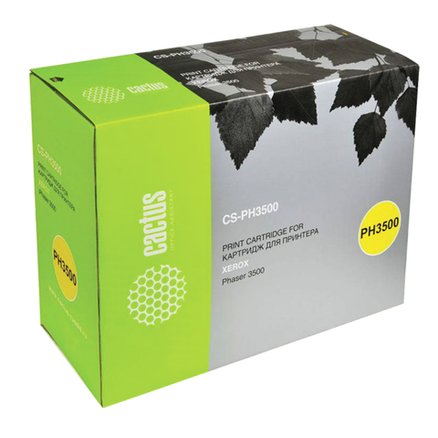Картридж лазерный Xerox (106R01149) Phaser 3500, ресурс 12000 стр., Cactus, совместимый, CS-PH3500