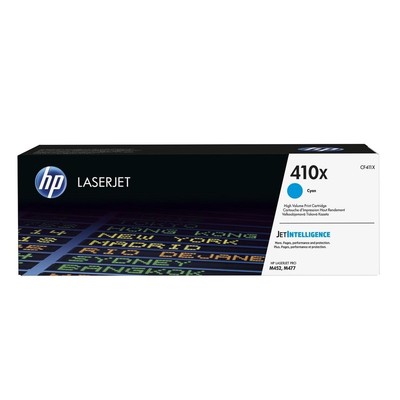 Картридж лазерный HP 410X CF411X гол. пов.емк. для CLJ M377/M452/M477