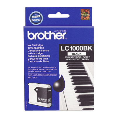 Картридж струйный Brother LC1000BK чер. для DCP130C/330С