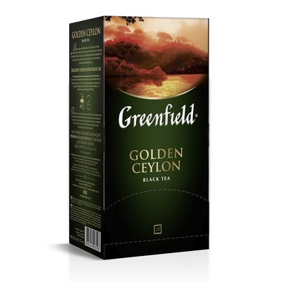 Чай Greenfield Golden Ceylon черный фольгир.25пак/уп 3520-15