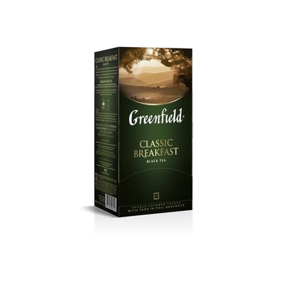 Чай Greenfield Classic Breakfast черный фольгир. 25пак/уп 0354-15