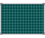 Школьная магнитно-меловая доска, 170х100 см, разлинованная в клетку, одноэлемент ...