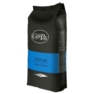 Кофе Caffe Poli Extra Bar в зернах, 1 кг.