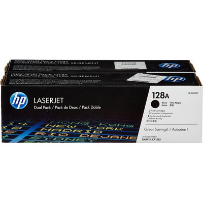 Картридж лазерный HP 128A CE320AD чер. для СLJ CP1525/CM1415 (2шт)