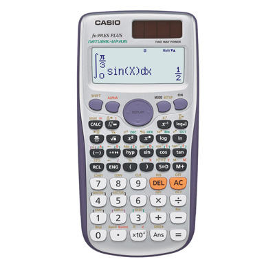 Калькулятор CASIO научный FX991ES PLUS 10+2 разряд., 417 мат.действ