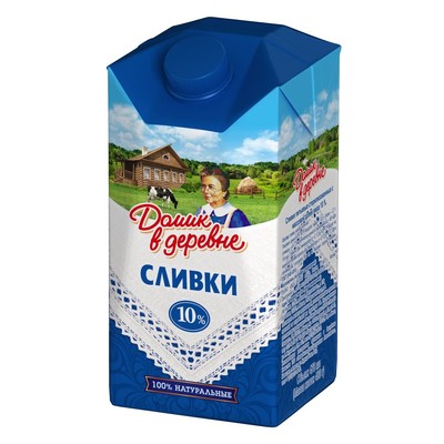 Сливки Домик в Деревне 10% 480г