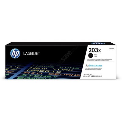 Картридж лазерный HP 203X CF540X чер. для CLJ Pro M254 MFP M280/281