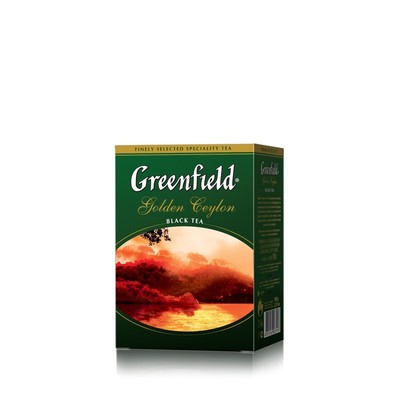 Чай Greenfield Golden Ceylon листовой черный,100г 0351-14