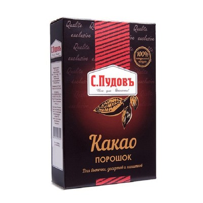 Какао -порошок С.Пудовъ, 70гр