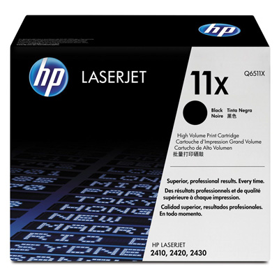 Картридж лазерный HP 11X Q6511X чер. пов.емк. для LJ 2420/2430