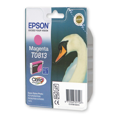 Картридж струйный Epson T0813 C13T11134A10 пурп. пов.емк. для R270