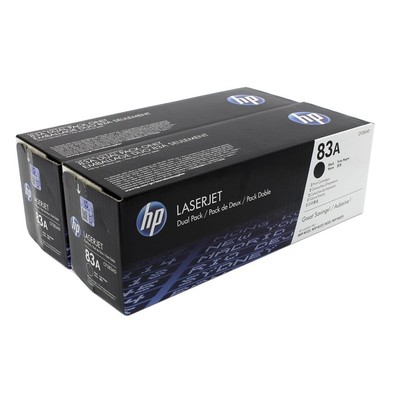 Картридж лазерный HP 83A CF283AD чер. для LJ Pro M201/MFP M125 (2шт)