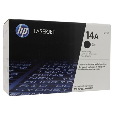 Картридж лазерный HP 14A CF214A чер. для LJ M712/725
