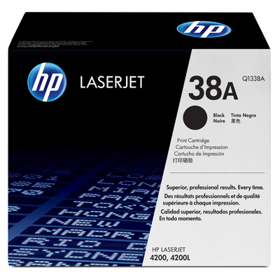 Картридж лазерный HP 38A Q1338A чер. для LJ 4200