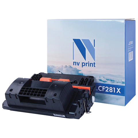 Картридж лазерный HP (CF281X) LaserJet M605/M606/M630 и др., ресурс 25000 стр., NV Print, совместимый