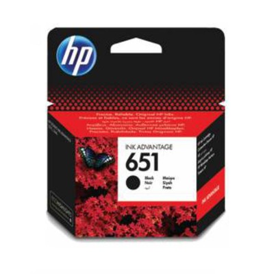 Картридж струйный HP 651 C2P10AE чер. для DJ 5575/5645