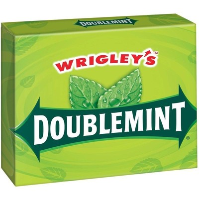 Жевательная резинка Wrigley's Doublemint мята, 40.5г