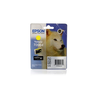 Картридж струйный Epson T0964 C13T09644010 жел. для St Photo R2880