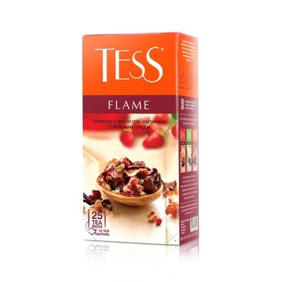 Чай TESS FLAME фруктовы 25пак