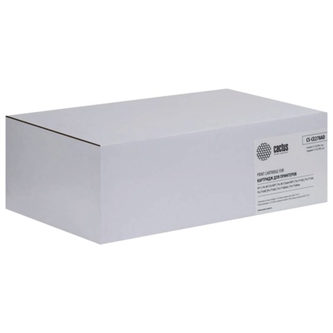 Картридж лазерный HP (CE278AF) LaserJet P1566/1606DN, комплект 2 шт., ресурс 2х2100 стр., Cactus совместимый, CS-CE278AD