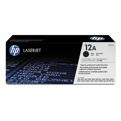 Картридж лазерный HP 12A Q2612A чер. для LJ 1010/1012/1015