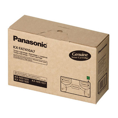 Тонер-картридж Panasonic KX-FAT410A7 чер. для KX-MB1500/1520/1530/1536
