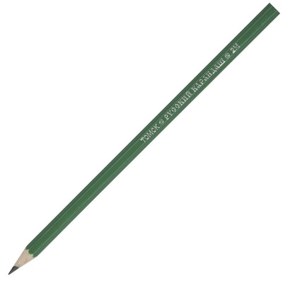 Карандаш чернографитный Русский карандаш шестигр. СК115/2М, б/ласт.